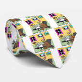 Beaver Living Wills Rick London Funny Krawatte (Gerollt)