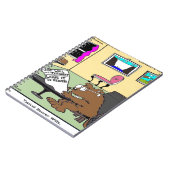 Beaver Living Wills Rick London Funny Notizblock (Linke Seite)