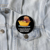 Beaver Lover Bath Button (Beispiel)