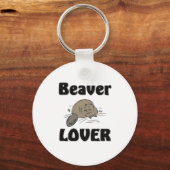 Beaver Lover Schlüsselanhänger (Vorderseite)