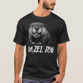 Beaver Mazel Tov T-Shirt (Vorderseite)