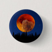 Beaver Moon im November Button (Vorderseite)