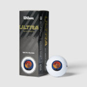 Beaver Moon im November Golfball (Verpackungen)