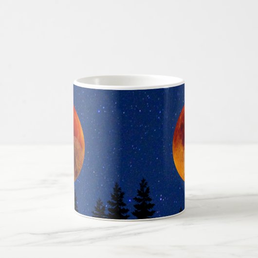 Beaver Moon im November Kaffeetasse (Mittel)