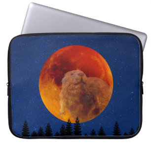 Beaver Moon im November Laptopschutzhülle