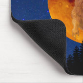 Beaver Moon im November Mousepad (Ecke)