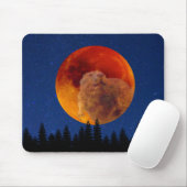 Beaver Moon im November Mousepad (Mit Mouse)