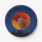 Beaver Moon im November Pappteller (Vorderseite)