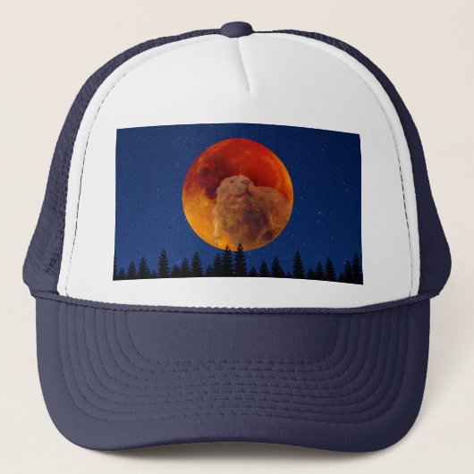 Beaver Moon im November Truckerkappe (Vorderseite)