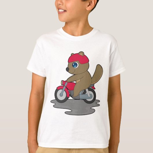 Beaver Motorcycle T-Shirt (Vorderseite)
