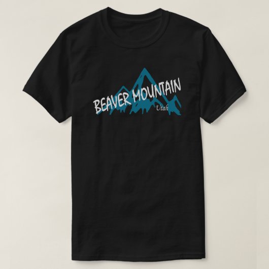 Beaver Mountain Resort Mountains T-Shirt (Design vorne)