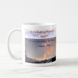 Beaver Mountain Ski Resort Mug Kaffeetasse
