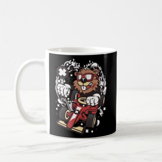 Beaver Racer Kaffeetasse (Links)
