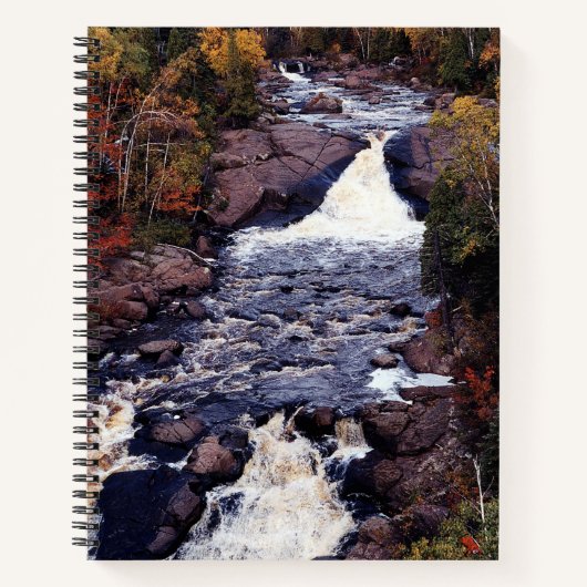 Beaver River Falls Notebook Notizblock (Vorderseite)