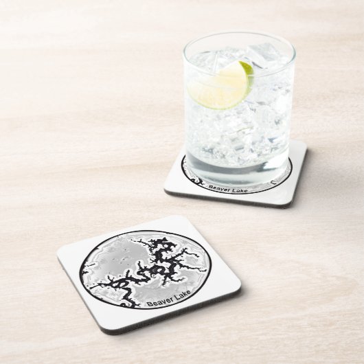 Beaver See-Korken-Untersetzer Getränkeuntersetzer (Rechte Seite)