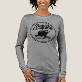 Beaver  T-Shirt Tri-Blend Shirt (Vorderseite)