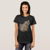 Beaver Tulip Blume T-Shirt (Vorne ganz)