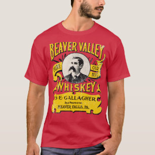 Beaver Valley Whiskey - Beaver Falls, PA T-Shirt