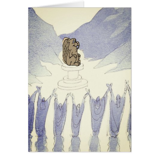 Beaver Worship Card (Vorne)