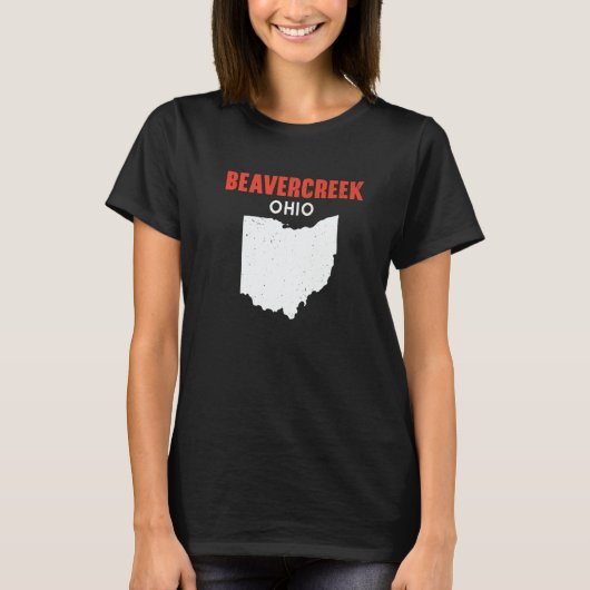BEAVERCREEK Ohio USA State America Travel Ohioan T-Shirt (Vorderseite)