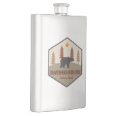 Beaverhead Deerlodge National Forest Montana Bear Flachmann (Rechts)