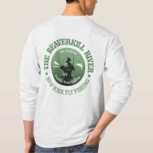 Beaverkill Fluss (Fliegen-Fischen) T-Shirt