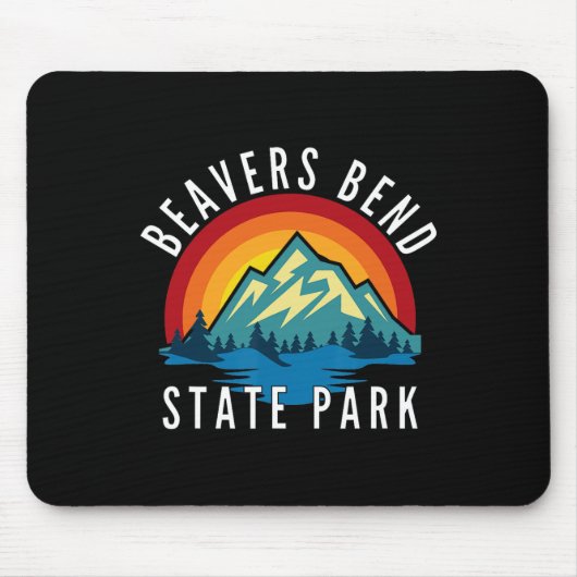 Beavers Bend State Park Oklahoma  Mousepad (Vorne)