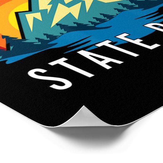 Beavers Bend State Park Oklahoma  Poster (Ecke)