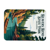 Beavers Bend State Park USA Magnet (Horizontal)
