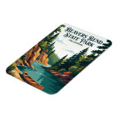 Beavers Bend State Park USA Magnet (Linke Seite)