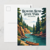 Beavers Bend State Park USA Postkarte (Vorne/Hinten)