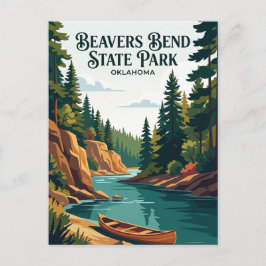 Beavers Bend State Park USA Postkarte