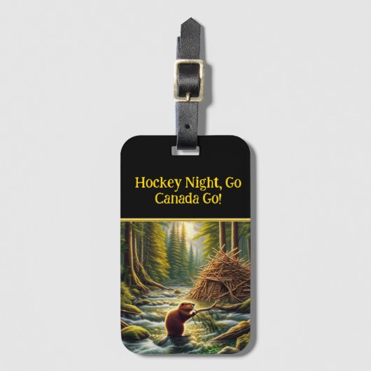 Beavers Branch Symphony Gepäckanhänger (Vorderseite Vertikal)