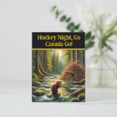 Beavers Branch Symphony Postkarte (Stehend Vorderseite)