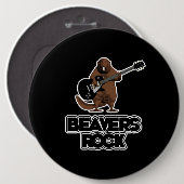 Beavers Rock Button (Vorne & Hinten)