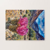 Beavertail Cactus Bloom Black Canyon Puzzle (Horizontal)