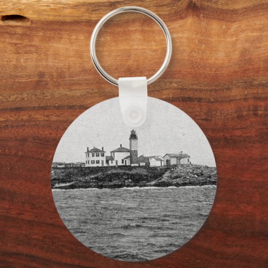 Beavertail Leuchtturm 1900 Schlüsselanhänger (Vorderseite)