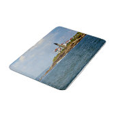 Beavertail Leuchtturm, Insel Rhode Badematte (Schrägansicht)