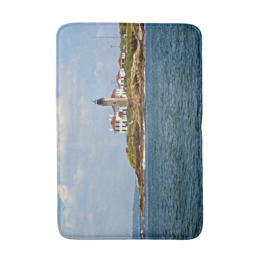 Beavertail Leuchtturm, Insel Rhode Badematte (Vorderseite Vertikal)