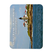Beavertail Leuchtturm, Insel Rhode Magnet (Vertikal)