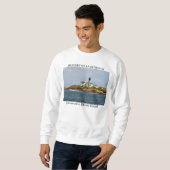 Beavertail Leuchtturm, Jamestown Rhode Island Sweatshirt (Vorne ganz)