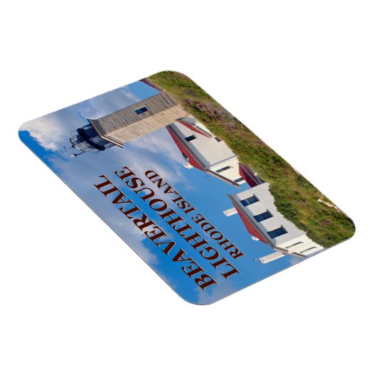 Beavertail Leuchtturm Rhode Island Flexi-Magnet Magnet (Rechte Seite)