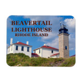 Beavertail Leuchtturm Rhode Island Flexi-Magnet Magnet (Horizontal)