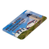 Beavertail Leuchtturm Rhode Island Flexi-Magnet Magnet (Linke Seite)