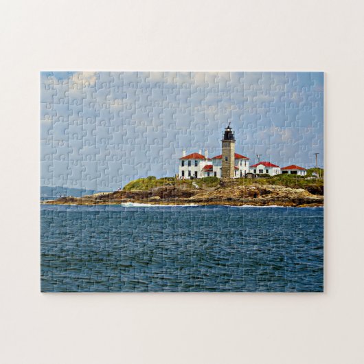 Beavertail Leuchtturm, Rhode Island Puzzle (Horizontal)