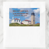 Beavertail Leuchtturm, Rhode Island Stickers (Tasche)