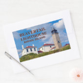 Beavertail Leuchtturm, Rhode Island Stickers (Umschlag)