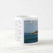 Beavertail Leuchtturm, Rhode Island Tasse (Mittel)