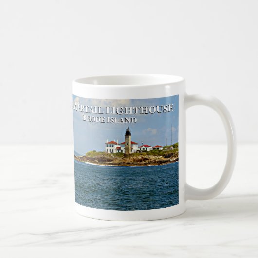 Beavertail Leuchtturm, Rhode Island Tasse (Rechts)