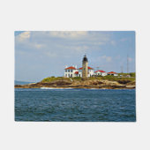 Beavertail Leuchtturm, Rhode Island Tür-Matte Fußmatte (Vorderseite)